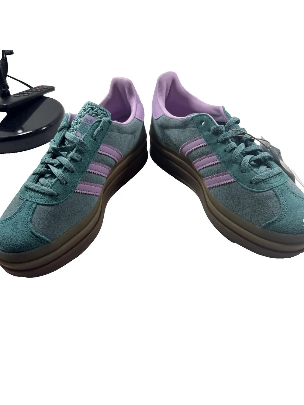 adidas Gazelle Bold Mint:Pink JS3894 Women SZ 7.5 NWT